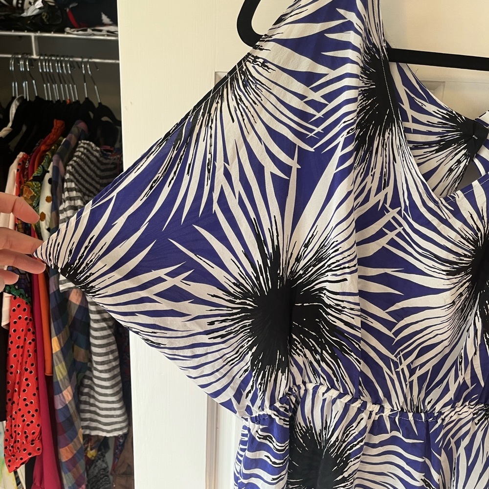 Printed Silk Blouse - image 3